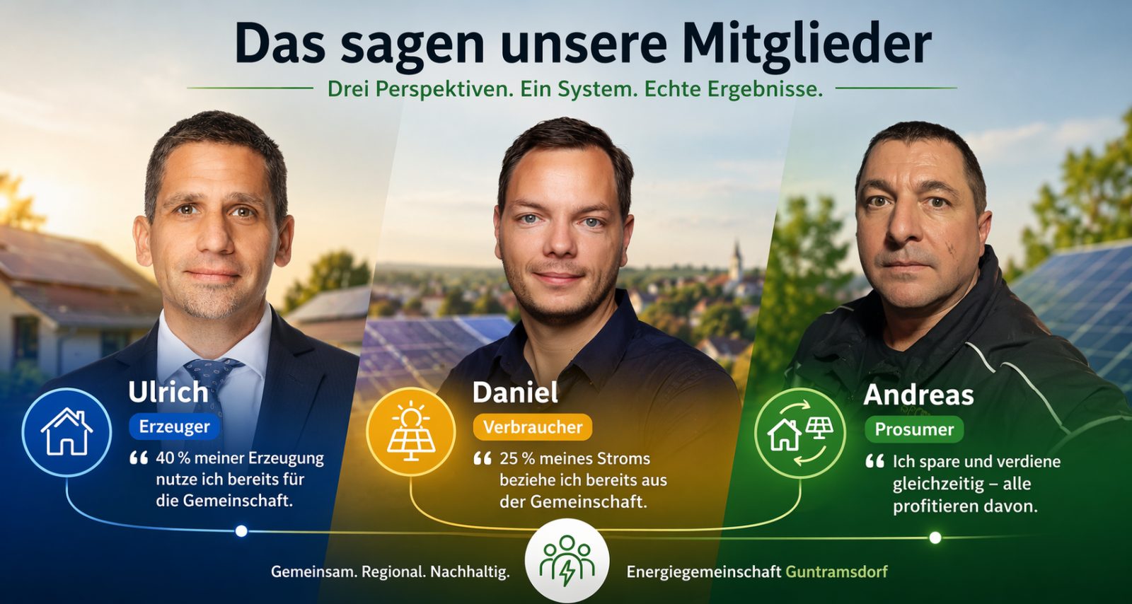 3 Stimmen aus der EEG Guntramsdorf — Daniel, Ulrich und Andreas erzählen