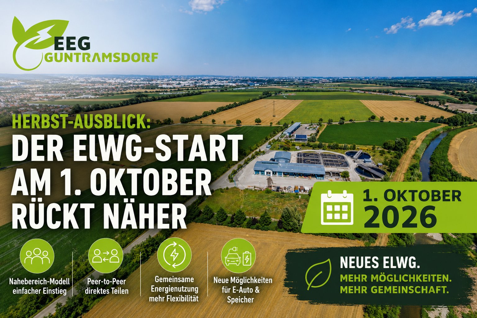 Herbst-Ausblick: Der ElWG-Start am 1. Oktober rückt näher