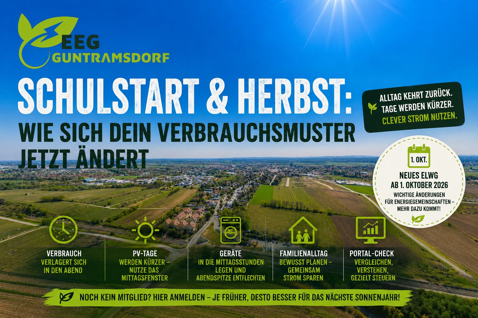 Schulstart & Herbst: Wie sich dein Verbrauchsmuster jetzt ändert